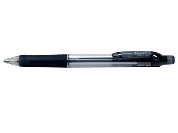 Карандаш механический Zebra MN1 черный 0,5мм "Tapli" прозрачный пластик, резиновый грипп, пластиковый клип 2806800 фото