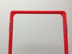 Держатель пластиковой рамки на вспененном скотче под углом 0&deg; (2 шт) (1129) 2901129 фото