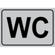 Наклейка А6 (148*105 мм) Туалетна кімната WC (0588) 2900588 фото