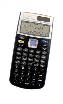 Калькулятор інженерний Citizen SR-270Х чорний 10+2 розряд, 251 функцій, 75х148х12,5 2846021 фото