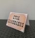 Табличка ламінована А6 (148*105 мм) двостороння "Стіл замовлено" ретро світла (0359) 2900359 фото 3