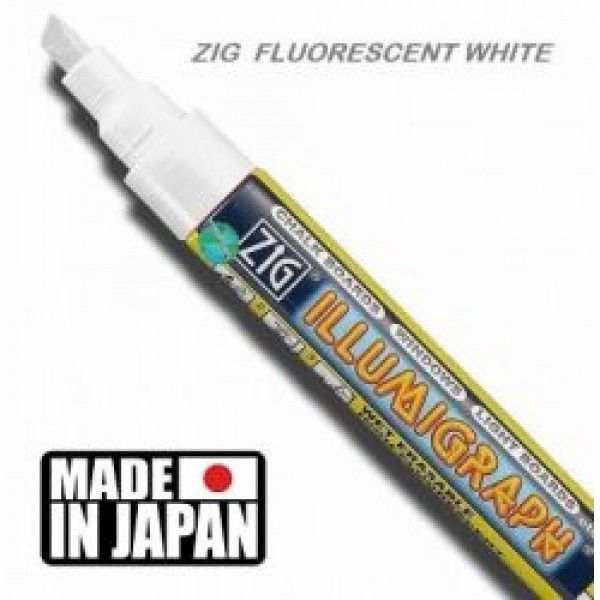 Маркер меловой ZIG ILLUMIGRAPH ГОЛУБОЙ толщина линии 2-6 мм, Япония, Маркер на водной основе, для черных ценников (1017) 2901017 фото