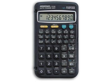 Калькулятор інженерний Assistant АС-3102 сірий 10 розряд, 56 функцій, 127х74х12, 56 2821874 фото